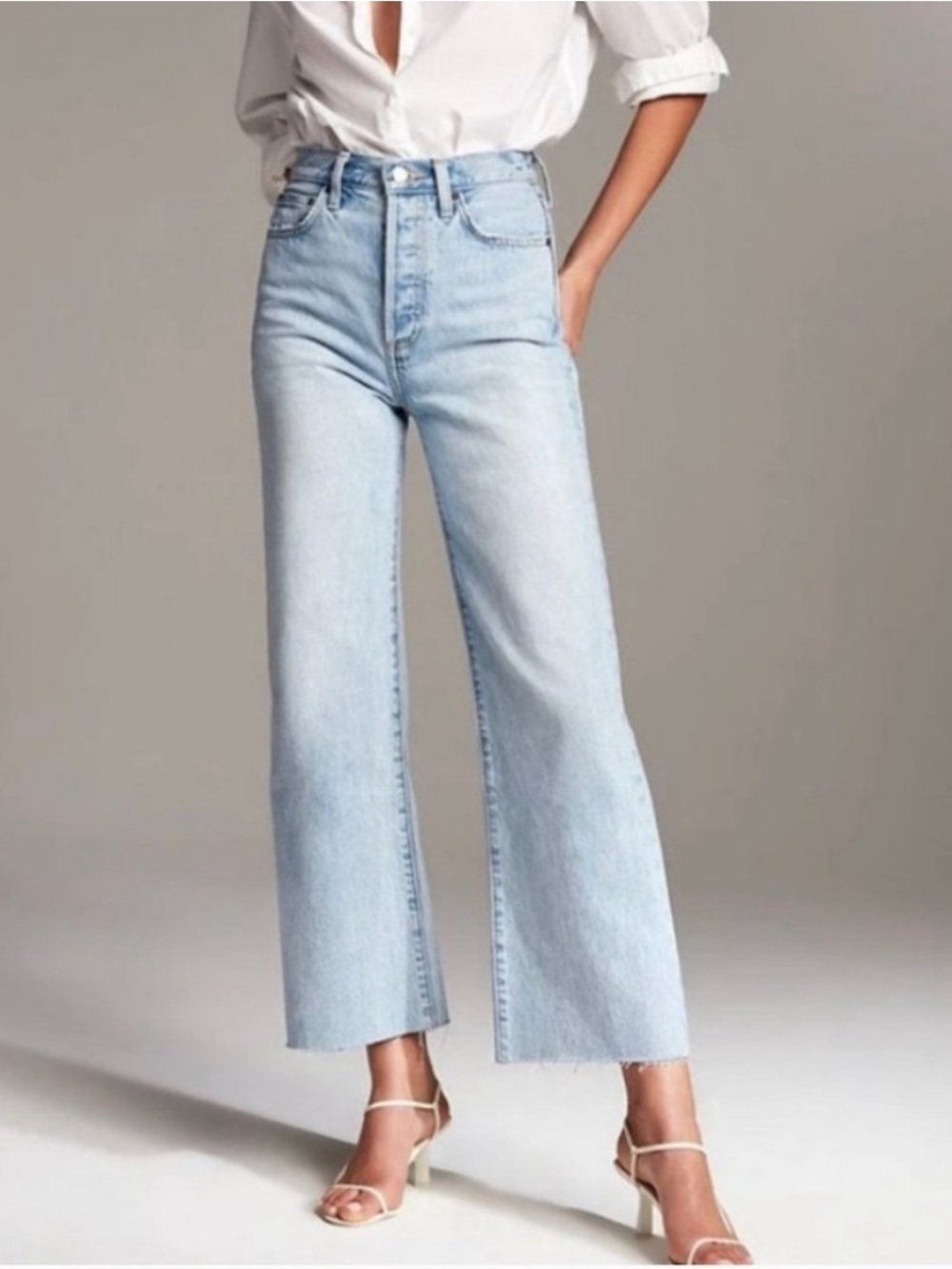 Aritzia Denim Forum Farrah Wide-Leg Jeans